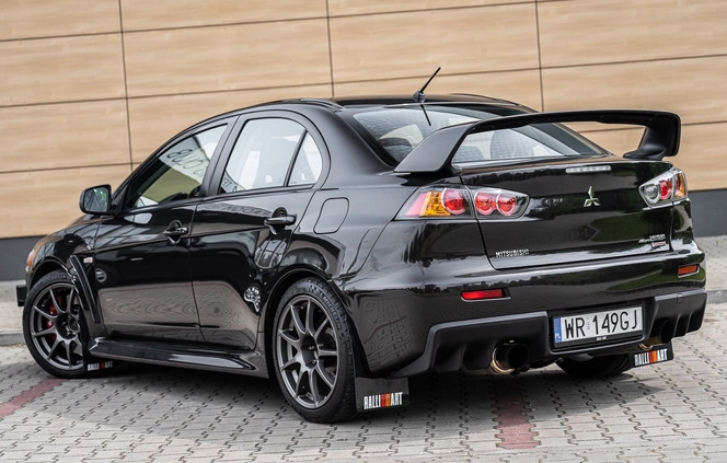 Mitsubishi Lancer Evolution cena 155000 przebieg: 142300, rok produkcji 2011 z Radom małe 781